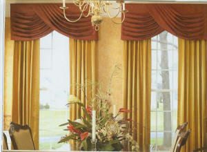 Half Swags on Board with Panels